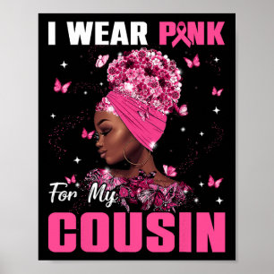 Poster Portez Le Rose Pour Mon Cousin Sensibilisation Au 