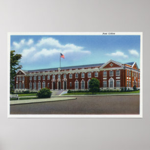 Poster Portland, MaineVue extérieure du billet