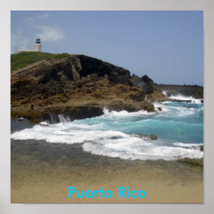 Poster Porto Rico a encadré la photo