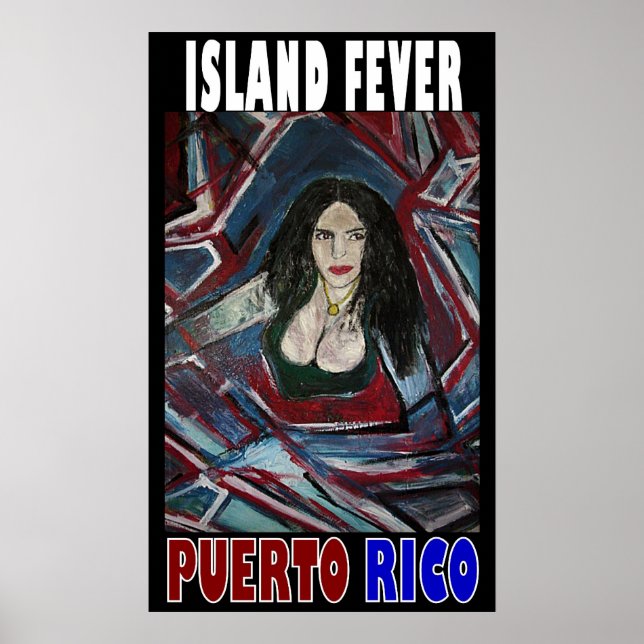 POSTER PORTO RICO DE LA FIÈVRE SUR L'ÎLE (Devant)