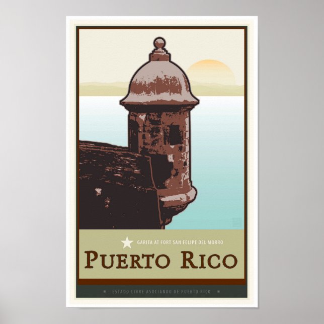 POSTER PORTO RICO I (Devant)