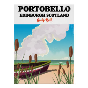 Poster Portobello Beach Édimbourg