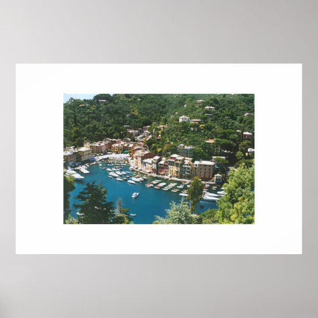 Poster Portofino, Italie (Devant)