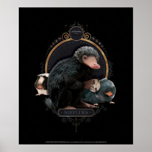 Poster Portrait Art nouveau de NIFFLER™s