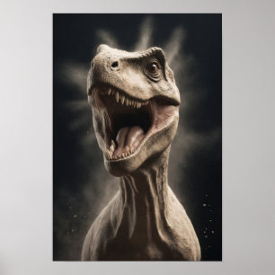 Poster Portrait Artistique Élégant et Dramatique d'un Ani