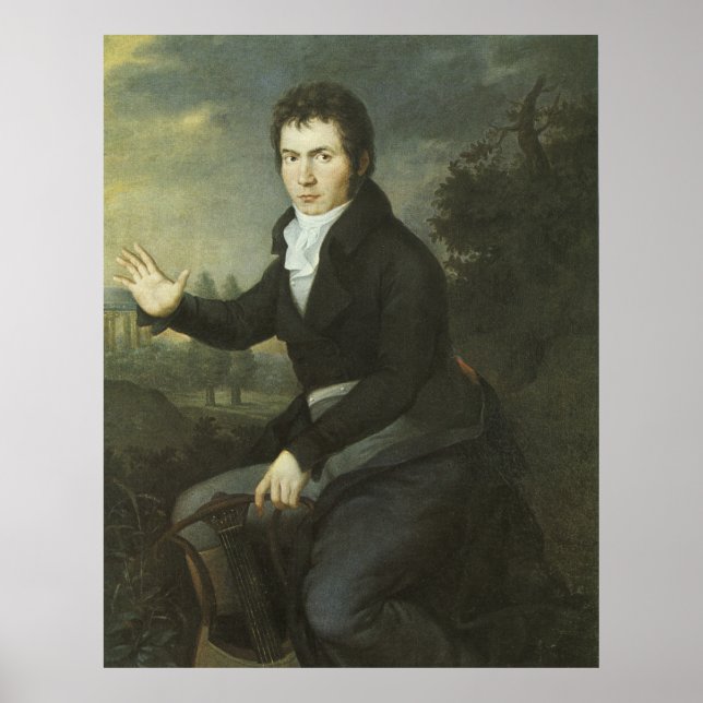 Poster Portrait Beethoven (Devant)
