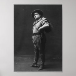 Poster Portrait complet de Enrico Caruso