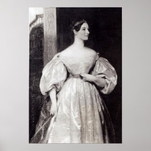 Poster Portrait d'ADA Byron d'Augusta