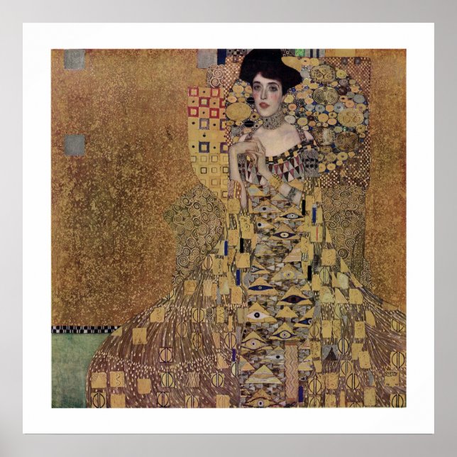 Poster Portrait d'Adele Bloch-Bauer I (Devant)