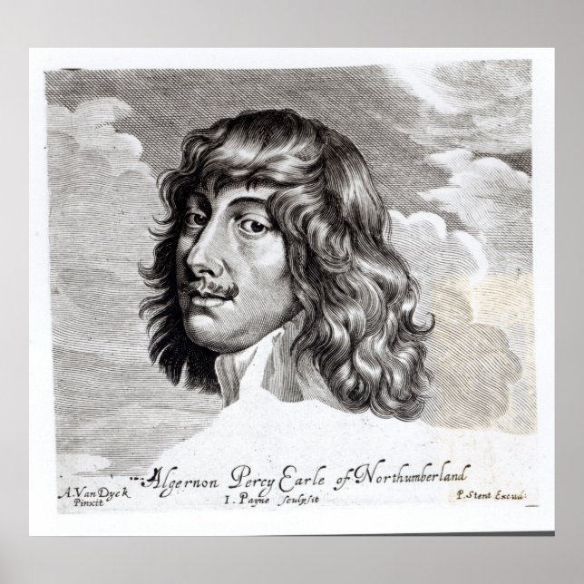 Poster Portrait d'Algernon Percy (Devant)