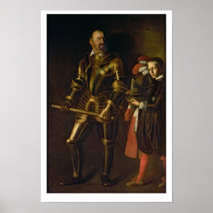 Poster Portrait d'Alof de Wignacourt, maître grand de Th