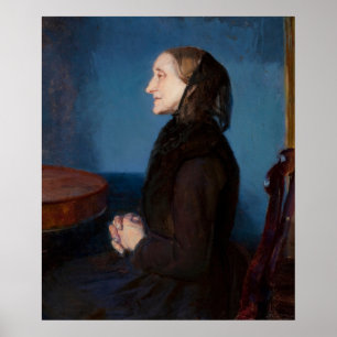 Poster Portrait d'Ane Hedvig Brøndum