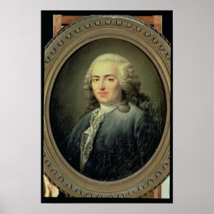 Poster Portrait d'Anne-Robert-Jacques Turgot 1726