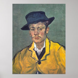 Poster Portrait d'Armand Roulin par Vincent Van Gogh