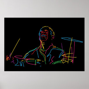 Poster Portrait d'Art Blakey