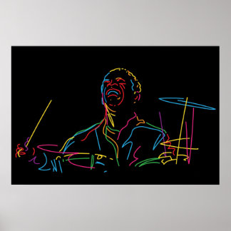 Poster Portrait d'Art Blakey