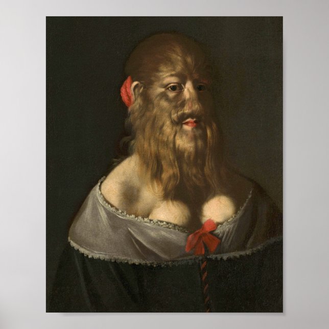 Poster Portrait De Barbara Van Beck Curiosités Et Oddit (Devant)