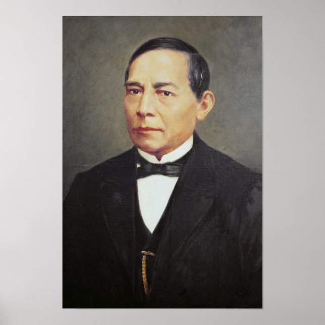Poster Portrait de Benito Juarez, 1948 (Devant)