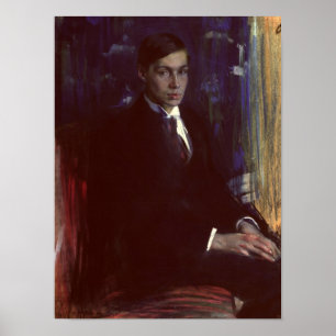 Poster Portrait de Boris Pasternak