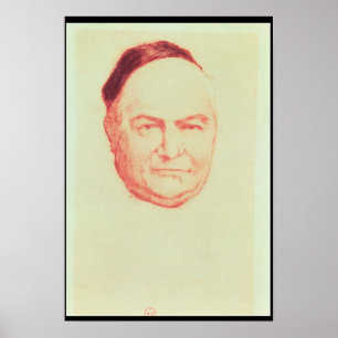 Poster Portrait de Charles Augustin Sainte-Beuve