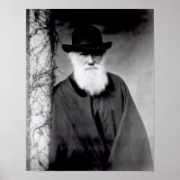 Portrait de Charles Darwin 1881