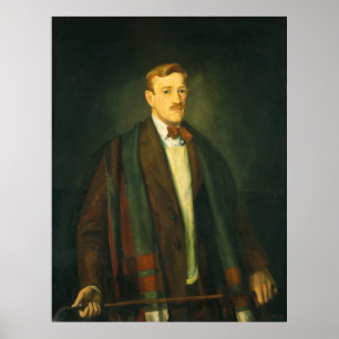 Poster Portrait de Chester Dale par George Bellows (1922)