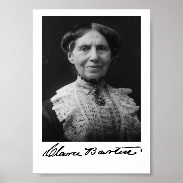 Poster Portrait de Clara Barton (Devant)