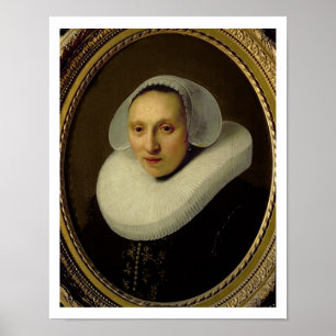 Poster Portrait de Cornelia Pronck, épouse d'Albert