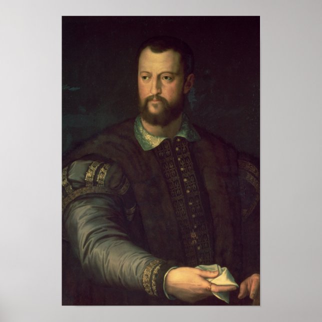 Poster Portrait de Cosimo I de' Medici 1559 (Devant)