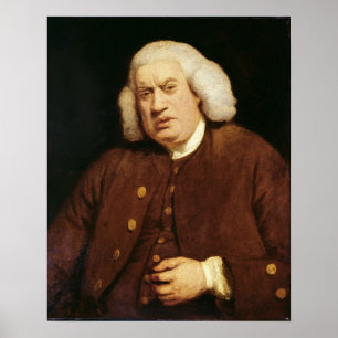 Poster Portrait de Dr. Samuel Johnson