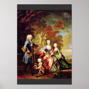 Poster Portrait de Ferdinand Adolf Graf Von Plettenberg