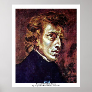 Poster Portrait De Frédéric Chopin