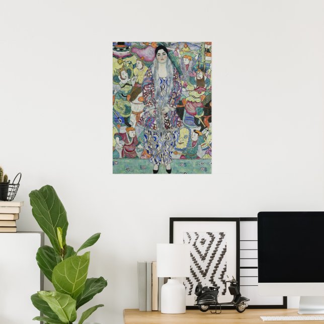 Poster Portrait de Friederike Maria Beer par Gustav Klimt (Bureau à domicile)