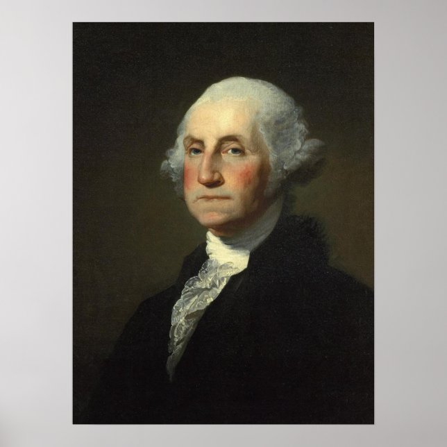 Poster "Portrait de George Washington" (Devant)