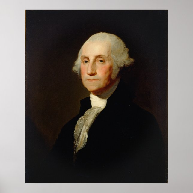 Poster Portrait de George Washington Gilbert Stuart (Devant)