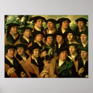 Poster Portrait de groupe de la compagnie de tir