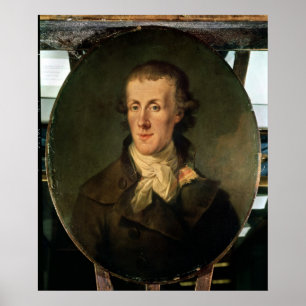 Poster Portrait de Jacques Pierre Brissot