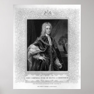 Poster Portrait de John Campbell