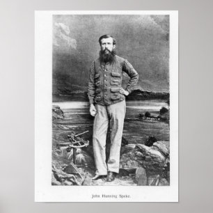 Poster Portrait de John Hanning Speke