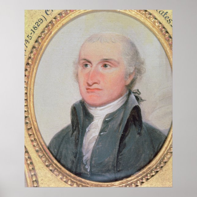 Poster Portrait de John Jay (Devant)