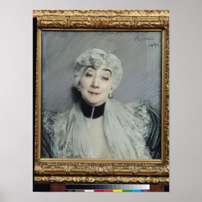 Poster Portrait de la comtesse de Martel de Janville (Devant)