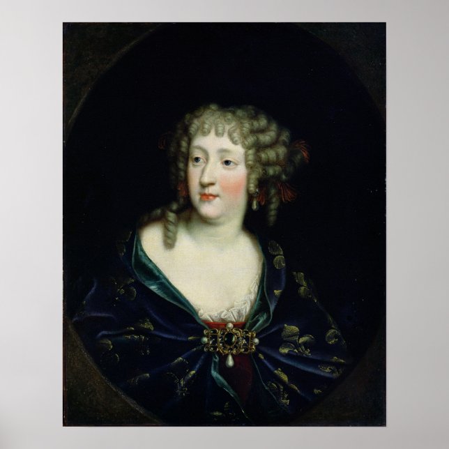 Poster Portrait de la reine Marie-Thérèse de France (Devant)