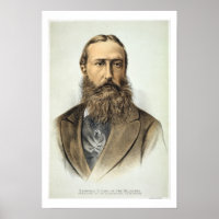 Portrait de Léopold II (1835-1909), roi de Belgiqu