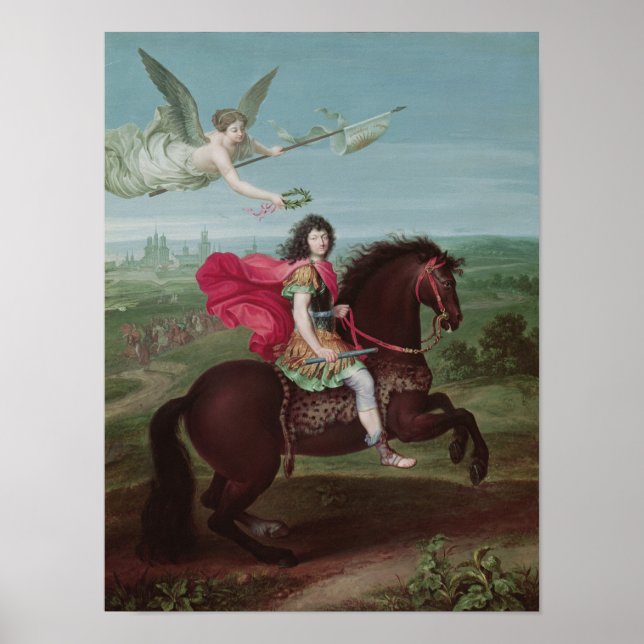 Poster Portrait de Louis XIV 2 (Devant)