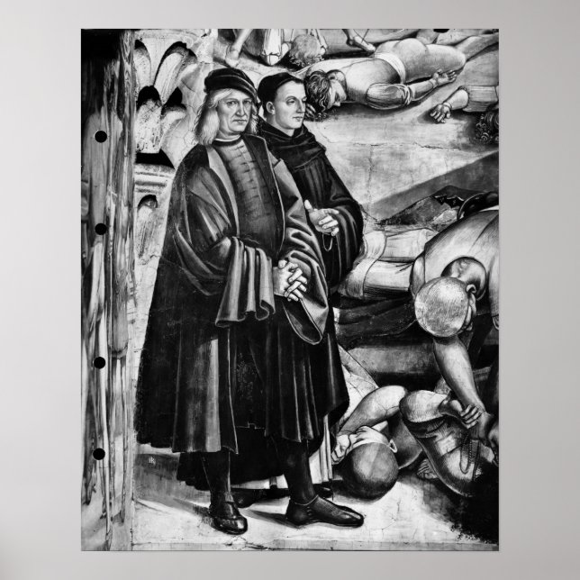 Poster Portrait de Luca Signorelli et Fra Angelico (Devant)