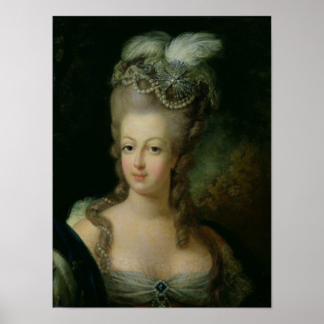 Poster Portrait de Marie-Antoinette (Devant)