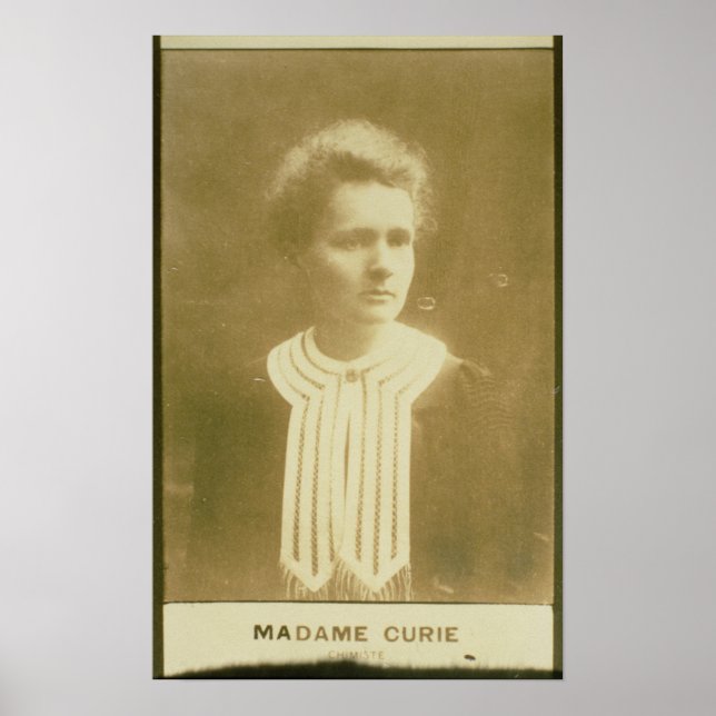 Poster Portrait de Marie Curie (Devant)
