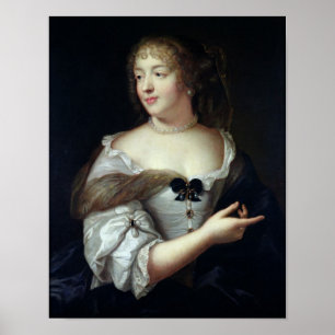 Poster Portrait de Marie de Rabutin-Chantal