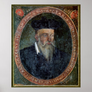 Poster Portrait de Michel de Nostradame
