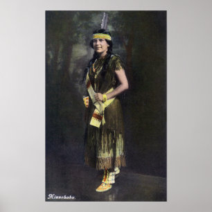 Poster Portrait de Minnehaha